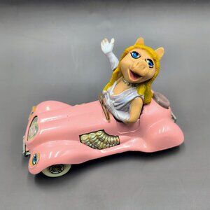 Corgi Miss Piggy Pink Convertible Roadster Sports Car Muppets Vintage 1979